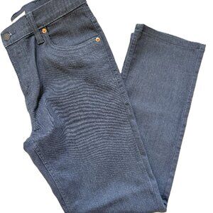 Levi's Boys 512 Slim Taper Stretch Jeans Pant Gray Size 18 Regular